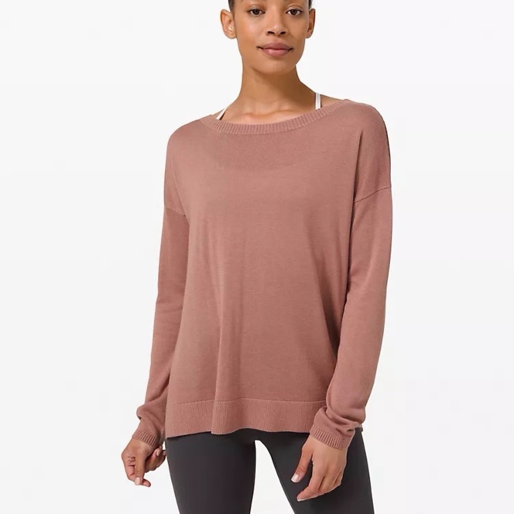 Women's | Lululemon Well Being Knit Sweater Quicksand | Size 6